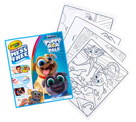 A beautiful detailed picture of dalmatian. Color Wonder Mess Free Puppy Dog Pals Book | Crayola.com ...