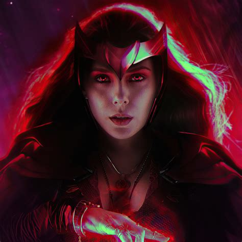 1024x1024 Scarlet Witch Wandavision 2020 4k 1024x1024 Resolution Hd 4k