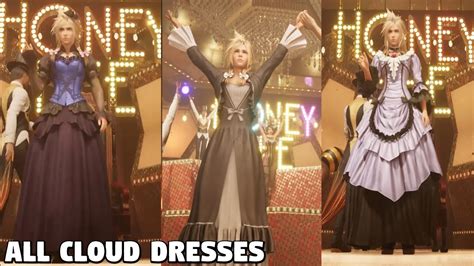 Cloud strife from final fantasy vii. Final Fantasy 7 REMAKE - ALL Cloud Dresses - YouTube