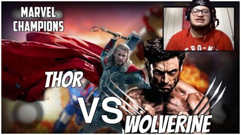 Marvel Champions Wolverine Vs Thor Gsquad Youtube