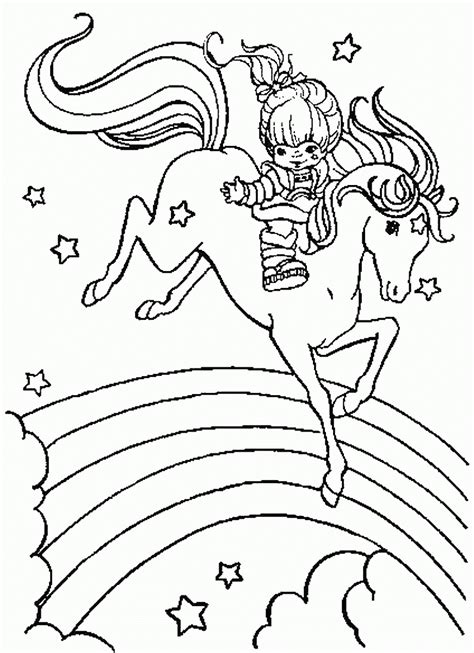 Unicorn head in front of rainbow coloring page free printable awesomees to color. Rainbow Coloring Pages