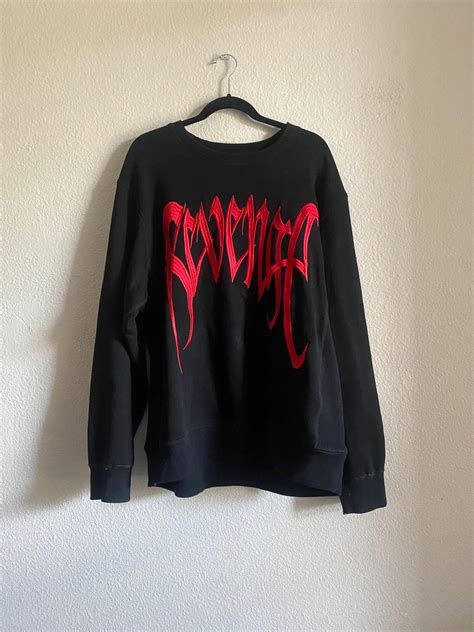 Revenge Revenge Embroidered Sweater Grailed