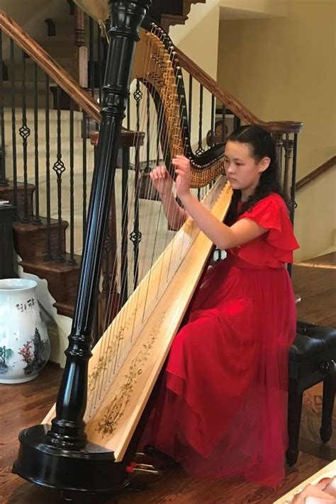 Student Harp Player Tackles Tough Instrument The Longfellow Lead