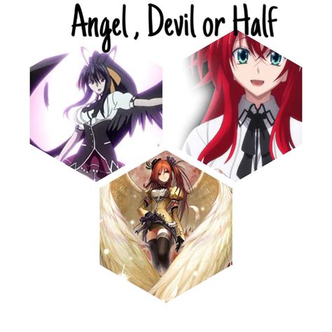 Will You Rather Be A Angeldevil Or Half Polls Anime Amino