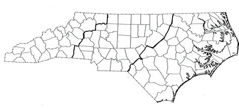 25 North Carolina Map Regions Online Map Around The World