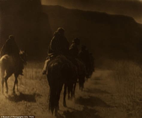 haunting photos of the lost tribes of america by edward curtis daily mail online
