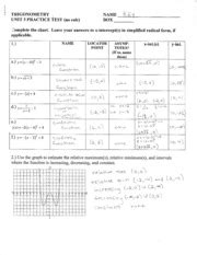 6 students' own answers suggested subjects for answers: Unit_6_Practice_Test_Answer_Key - i n:I TRIGONOMETRY UNIT ...