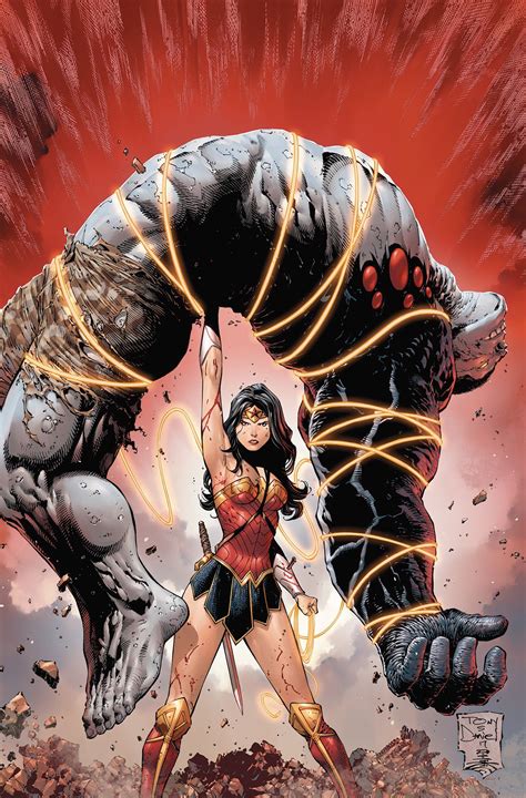 Wonder Woman Vs Damage By Tony S Daniel Wonder Woman Comic