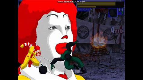 Mugen Donald Mcdonald Vs Shadow Donald Youtube