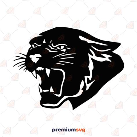 Black Panther Silhouette Svg Premiumsvg