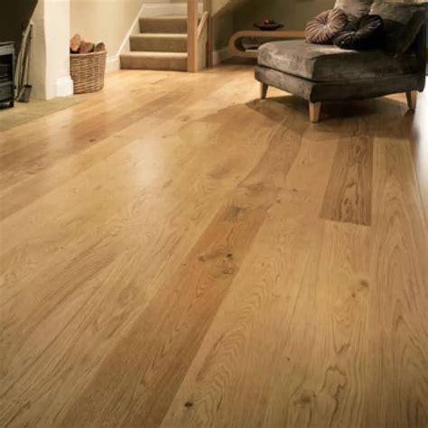 Glanwell Engineered Natural Oak Lacquered Wood Flooring My Decorative