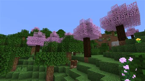 Cherry Blossom Tree Minecraft Resource Pack Wistful S Sakura Trees