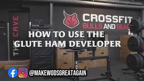 How To Use The Glute Ham Developer Ghd Youtube
