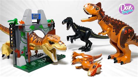 A Pet Dinosaur For The Lego Triplets Jurassic World T Rex Breakout