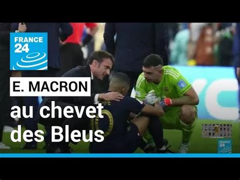 Mondial Emmanuel Macron Au Chevet Des Bleus France