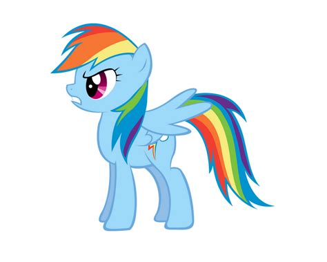 Angry Rainbow Dash By Ab Anarchy On Deviantart