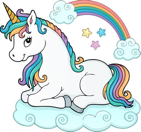 230 White Unicorn Laying Down Stock Photos Pictures And Royalty Free