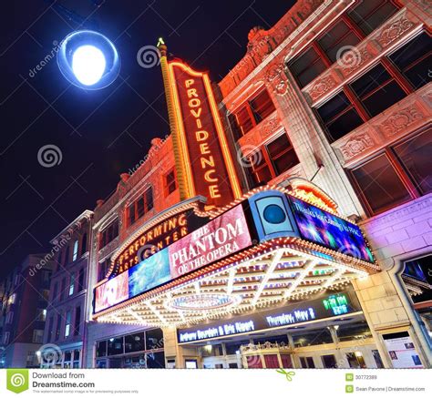 Providence Performing Arts Center Editorial Stock Image Image Of Ppac