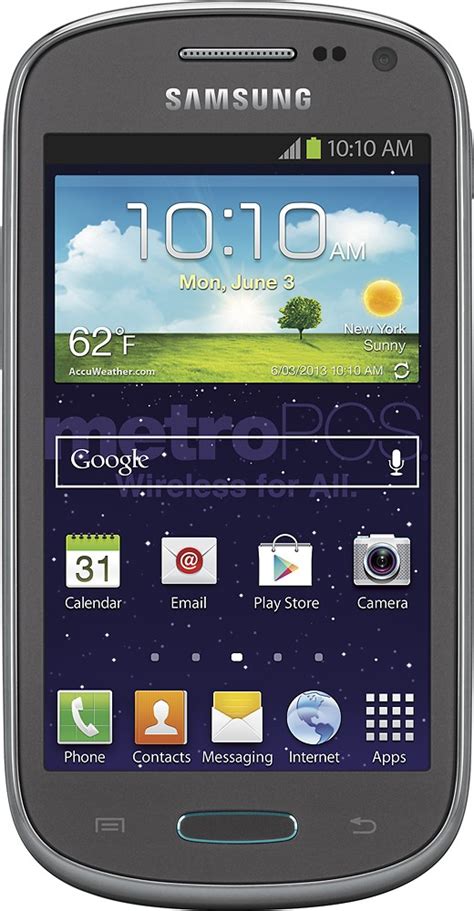 Best Buy Metropcs Samsung Galaxy Exhibit 4g No Contract Cell Phone
