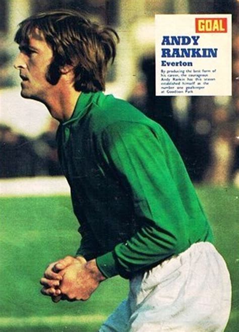 Andy Rankin Everton Retro Football Football Cards Football Players