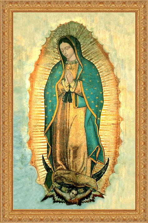 Our Lady Of Guadalupe On Canvas Frame 8483