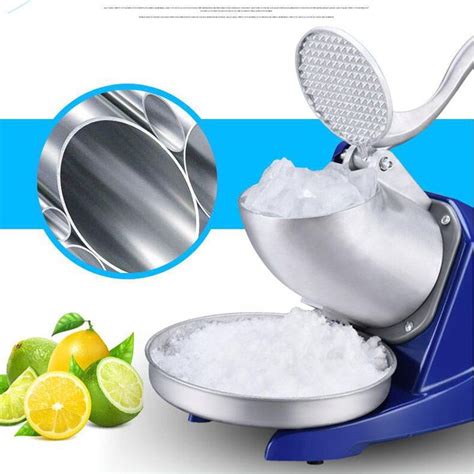 Wholesale Stylish And Cheap Color 220v Stainless Steel Ice Crusher Electric Shaved Ice Machine