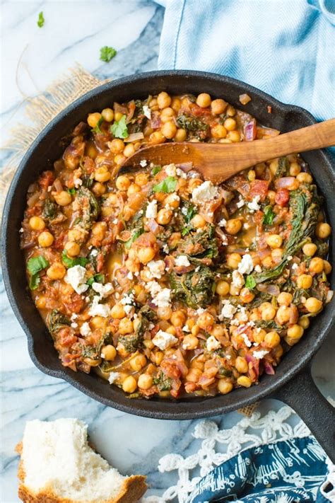 Well, we have you covered! Mediterranean Chickpea Stew | Vegetarian Low-Carb Recipes ...