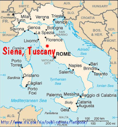 Vienna Italy Map