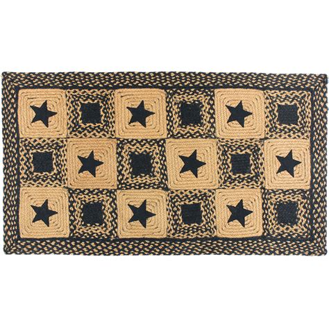 Birchwood stripe hand knotted rug | dash & albert. Country Star Jute Braided Rugs by IHF Rugs - Walmart.com ...
