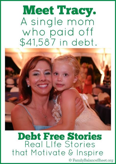 are you a single mom trying to pay off debt meet tracy a single mom