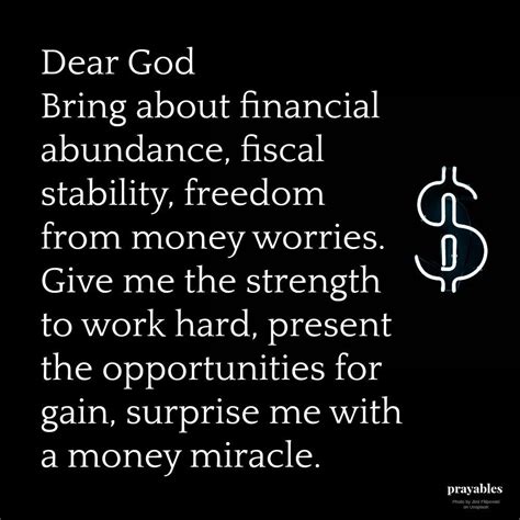 Bring About Financial Abundance In 2021 Miracle Prayer For Money