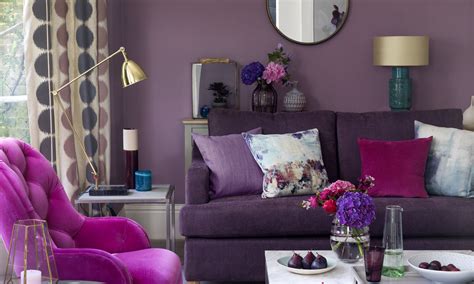 Purple living room ideas | Ideal Home
