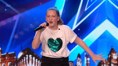 Britains Got Talent 2019 10 Year Old Singer Giorgia Borg Wows The