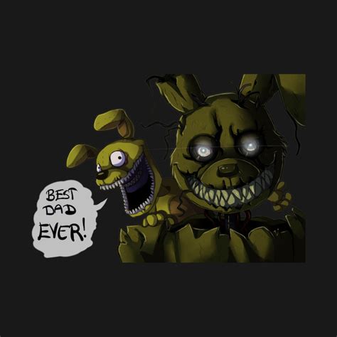 Fnaf Springtrap And Plushtrap Five Nights At Freddys T