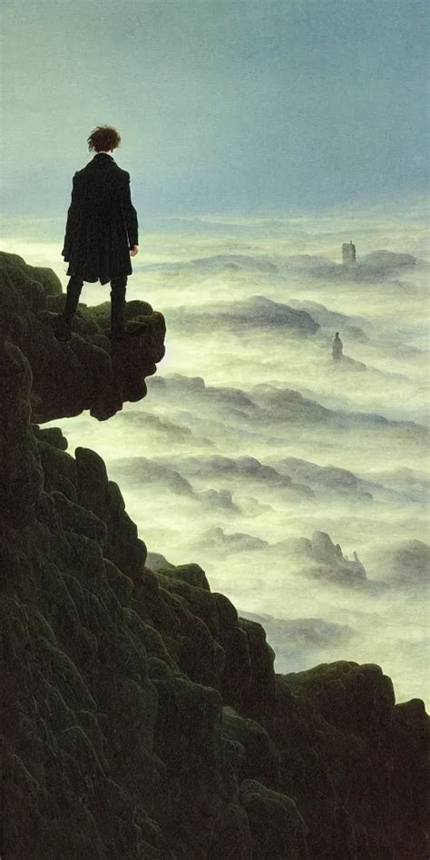 Wanderer Above The Sea Of Fog By Caspar David Stable Diffusion Openart
