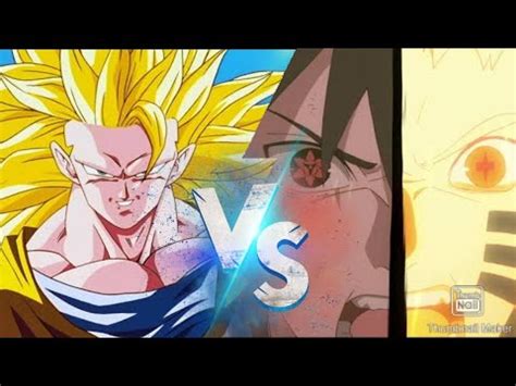 Goku Vs Naruto Y Sasuke Quien Ganar A Versus Destructivo Youtube