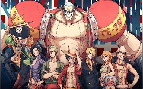 One Piece Characters Digital Wallpaper Manga Anime One