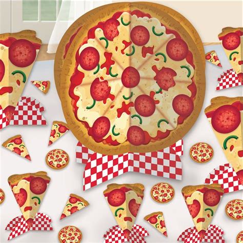 Holy Pepperoni Fun Pizza Centerpiece Table Decorating Kit Pizzaria