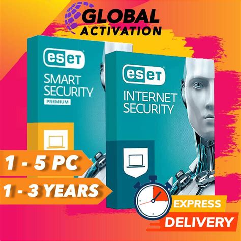 Original Eset Internet Security And Smart Premium Security Antivirus