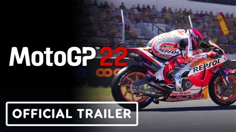 Motogp 22 Official Announcement Trailer Youtube