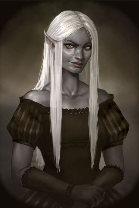 Dark Elf Girl Appreciation Blog Dark Elf Dungeons And Dragons Art
