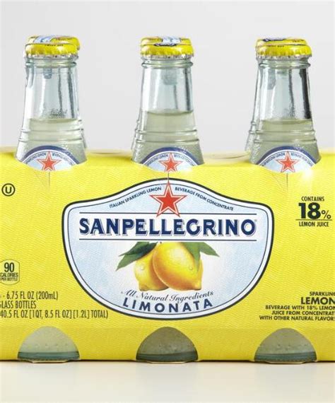 San Pellegrino - Limonata 200ml (6.7 oz) Bottle 24pk Case - New York ...