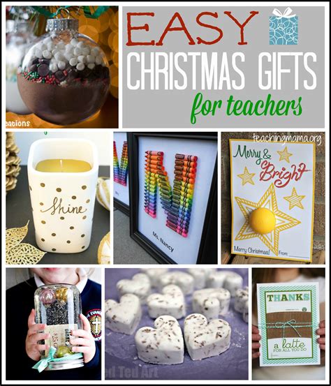 Easy Christmas Ts For Teachers