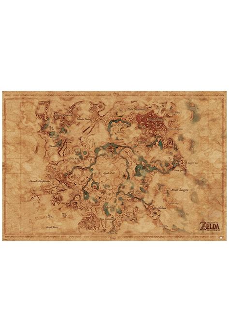 Ihlal Afrika Açıkça The Legend Of Zelda Breath Of The Wild Map Yanlış