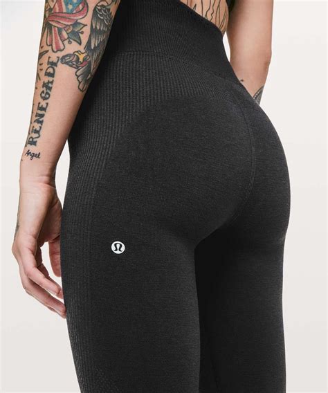 Lululemon Keep The Heat Thermal Tight 28 Black Lulu Fanatics