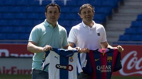 Luis Enrique Y Sergio Distendidos Antes Del Derbi