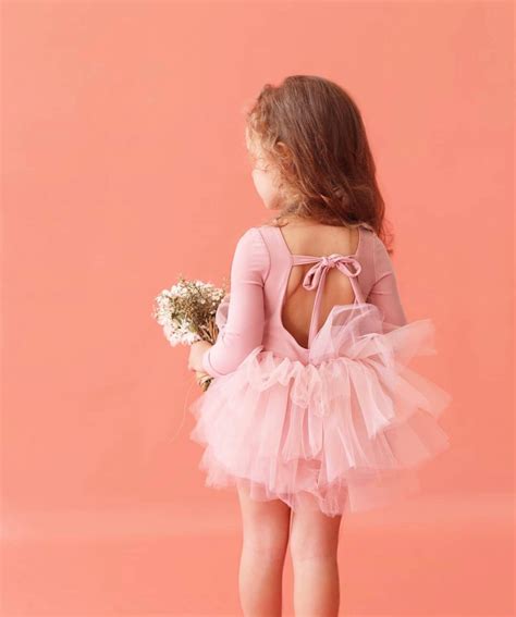 Pink Baby Girls Tutu Tulle Dress For Wedding Birthday Etsy