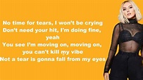 Little Mix, Nathan Dawe - No Time For Tears (Lyrics) - YouTube