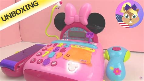 Minnie Mouse Bow Tique Electronic Cash Register Mickey Mouse Clubhouse