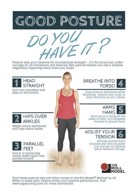 good posture do you have it [infographic]